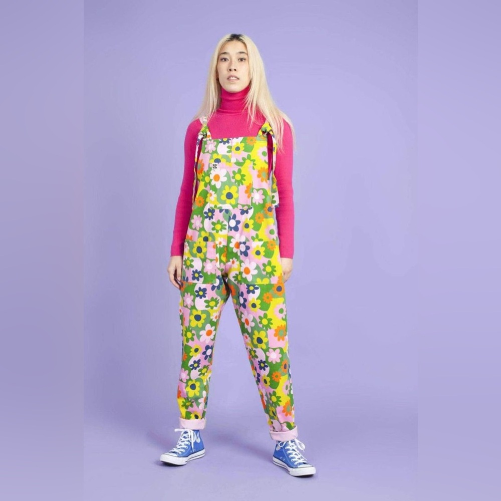 Lucy & Yak floral “Tate” overalls - S-30